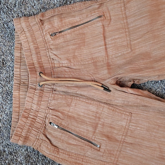 ATHLETA WOMENS CABO LINEN TEXTURED WIDE LEG PANTS πππ - Picture 5 of 15